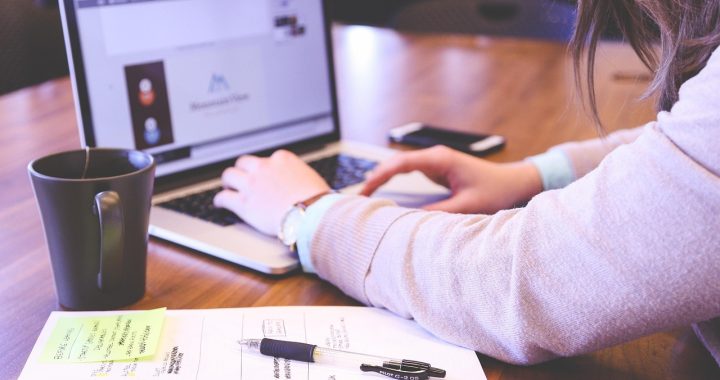 Student, typing, keyboard — Small Company Continuity and Contingency Planning
