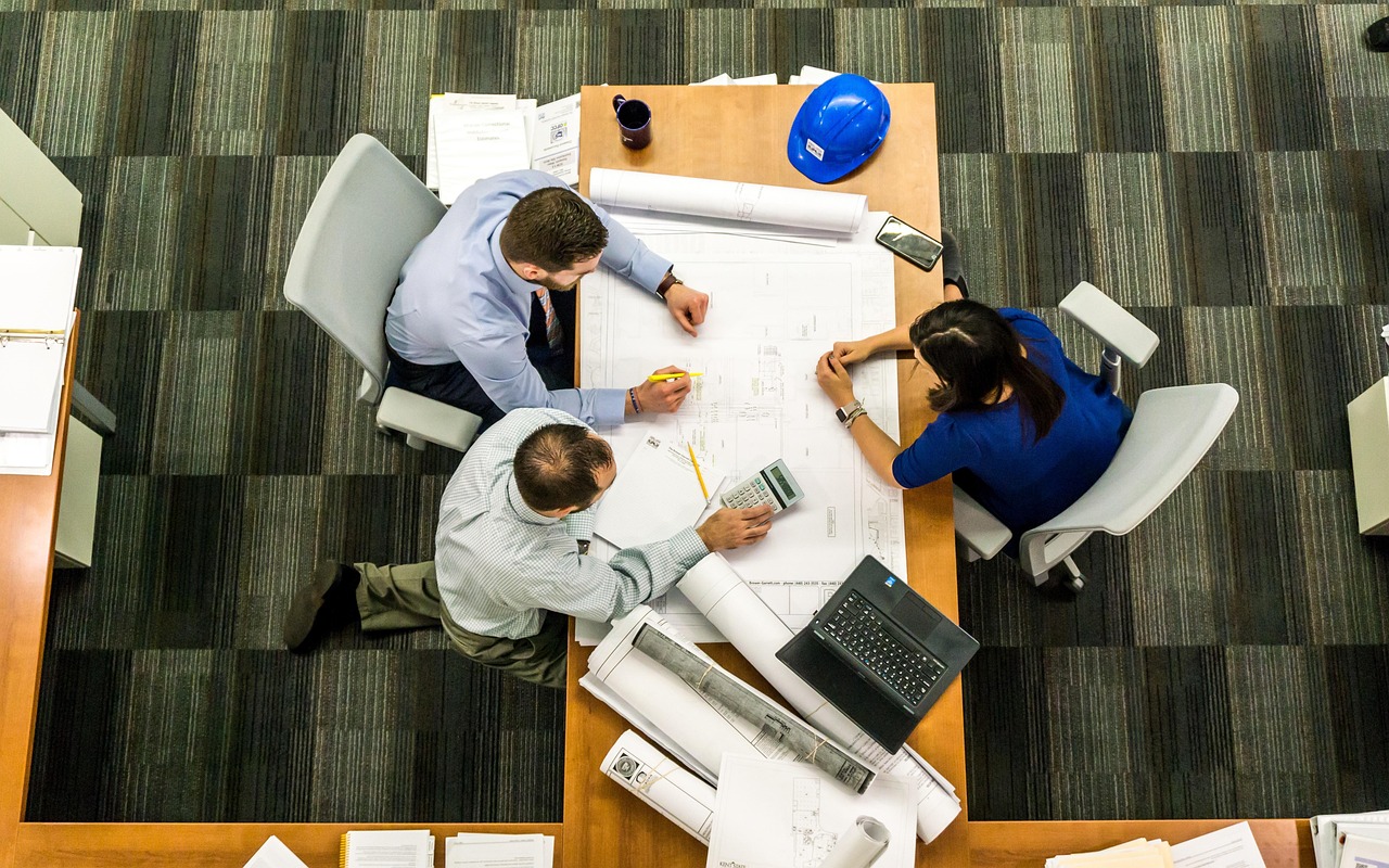 Meeting, business, architect — The Situation for any Global Diversity Strategic Business Plan